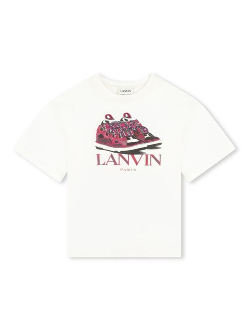 T-shirt bambina maniche corte Lanvin Enfant | N30117117